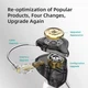 Навушники KZ EDX PRO Cyan. Внутрішньоканальні Ігрові Із Прозорим Корпусом. In-Ear Monitor навушники для Hi-Fi звуку високої роздільної здатності (No Micro) - зображення 6