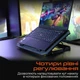 Охолоджуюча підставка для ноутбука Meetion CP3030 Black (MT-CP3030-A) - изображение 5