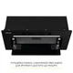 Вытяжка полновстраиваемая WEILOR LUMINA WBG 65 BLACK MATTE - изображение 2