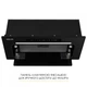 Вытяжка полновстраиваемая WEILOR LUMINA WBG 68 BLACK MATTE - изображение 8