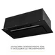 Вытяжка полновстраиваемая WEILOR LUMINA WBG 65 BLACK MATTE - изображение 8