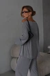 Жіночий костюм AVOCADO (кофта+штани) Milirud 44 Сірий (652-2-ONESIZE) - зображення 5