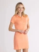 Платье-футболка короткое летнее женское U.S. Polo Assn 216432-5S00A(DESERT CORAL) XS Оранжевое (786662370025) - изображение 1