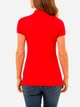 Поло жіноче U.S. Polo Assn 214894-ZH00A (RED WHITE) S Червоне (786660653939) - зображення 2