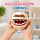 Тісто для ліплення ZY88 “Стоматолог” — набір стоматолога для дітей, бормашина, щелепа, стоматологічні інструменти - зображення 5