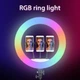 Лампа Кольцевая LED RL-21 RGB Original 54 cm 65w | 416 Lights | Remote I 3m cable with plug I 3 holder I carry bag - изображение 4