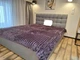 Плед покрывало Королевский Шарпей широкая полоска 4,5 см Colorful Home 200х230 см Баклажан - изображение 1