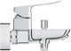 Смеситель для ванны Grohe QuickFix Dice 1018720000 с душевой системой QuickFix Vitalio Comfort 250 26698001 (UA203170101) - изображение 5