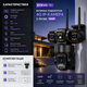 Уличная поворотная IP-камера 4G EVKVO Pro (3 объектива, 15 Мп) - изображение 4