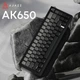 Клавіатура USB Ajazz AK650 Day Dream switches Gradient Black/Gray (AK650-DD-BG) UA - зображення 6