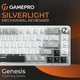 Клавіатура USB GamePro Genesis Silverlight MK116 UA Grey (MK116) UA - зображення 5