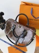 Сумка жіноча Louis Vuitton Speedy 30 Луї Вітон коричнева (101) - зображення 4