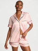 Пижама из сатина Victoria's Secret Signature Satin Short Pajama Set - изображение 1