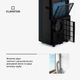 Кондиционер мобильный KLARSTEIN AireLux Smart 14000 BTU 1560 Вт 390 м³/ч 46 - 65 м² (10047040) - изображение 6