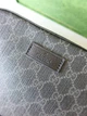 Сумка месенджер чоловіча через плече Gucci Supreme сіра (100) - изображение 2