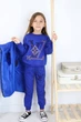 Комплект тройка (жилетка, свитшот, штаны) для девочки 7-8 лет, рост 128см - изображение 2