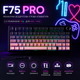Бездротова ігрова механічна клавітура AULA F75 Pink gradient - зображення 6