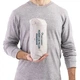 Подушка Sea to Summit Memory Lux Pillow XL, 12x56x36 см Світло-сірий - изображение 4