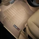 Коврики в салон Land Rover Range Rover Sport 2005-2008, с бортом, передние, бежевые, Weathertech 450461 - изображение 2