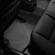 Коврики в салон BMW 5-Series E60 2003-2010, задние, черные, Weathertech W143 - изображение 2
