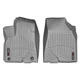 Коврики в салон Toyota Highlander 2014-, с бортом, передние, серые, Weathertech 466321 - изображение 1