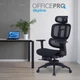 Офисное кресло OfficePro Skyline OC750-B-B-B - изображение 4
