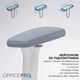 Крісло офісне OfficePro Skyline OC750-W-DG-DG - зображення 10