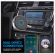 Ресивер Bluetooth AUX LAICOMEIN 3.5 мм / Беспроводной аудио адаптер для авто, наушников и колонок, 16 часов работы - изображение 6