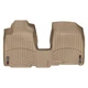 Килимки у салон Honda CR-V 2007-, з бортом, суцільний, передні, бежеві, Weathertech 453191 - зображення 1