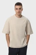 Чоловіча Футболка Sun`s House розмір: 2XL\3XL Бежевий (арт. RY-U0104M-Cream) - зображення 1