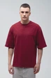 Чоловіча Футболка Sun`s House розмір: 2XL\3XL Бордовий (арт. RY-U0104M-Burgundy) - изображение 1