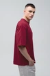 Чоловіча Футболка Sun`s House розмір: 2XL\3XL Бордовий (арт. RY-U0104M-Burgundy) - изображение 3