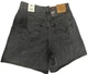 Spodenki damskie jeansowe Levi's High Baggy Short Wheres My Phone A9311-0003 26 Czarne (5401157224861) (955555917838227) - Outlet - obraz 4