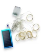 Светодиодная гирлянда штора Copper Wire Flow Lamp USB/Батарейки, теплый свет - изображение 9