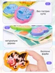 Развивающая настольная игрушка деревянный пазл 2 в 1 для детей VMHouse игра Монтессори с маркерной доской для рисования пазлы Морские животные сортер для девочки и мальчика желтый с голубым (0022-0001) - изображение 3