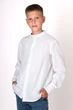 Вишиванка для хлопчика Mevis 4868-01 льон білий 116 - зображення 6