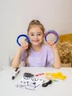 3д ручка для детей с LED дисплеем комплект для рисования и творчества + стержни для 3d pen ручки 59 метров PLA пластика мини 3D принтер детский для девочки розовый (0206-0023) - изображение 9
