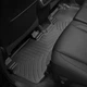 Коврики в салон Toyota Highlander 2014-, с бортом, задние, черные, Weathertech 446322 - изображение 2