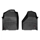 Коврики в салон Dodge Ram 1500 2008-2012, с бортом, передние, черные, Weathertech 442381 - изображение 1