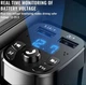 FM трансмітер автомобільний Bluetooth 5.0 2xUSB - изображение 4