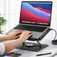 Підставка для ноутбука Hoco DH27 з вентилятором, 1200rpm, 17", Black - зображення 9