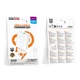 Сетевое зарядное устройство Borofone BAS76A, 1Type-C, 1USB, PD, QC, 30W, кабель Type-C to Type-C, Белый - изображение 4