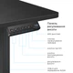 Комп`ютерний стіл OfficePro ODE1880B - зображення 3