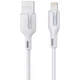 Кабель Choetech USB-A Lightning 1 м 2.4A для передачи данных White (XAL-0003-WH-V2) - изображение 1
