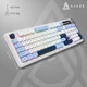 Клавіатура бездротова Ajazz AF98 Plus Glacier Blue мембранна 98 клавіш RGB White/Blue (AF98-PLUS-GB) - зображення 10