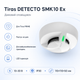 Неадресный извещатель задымление Tiras DETECTO SMK10 Ex пожарная сигнализация PRIME IP30 White - изображение 2