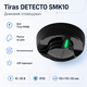 Неадресный извещатель задымление Tiras DETECTO SMK10 пожарная сигнализация PRIME IP30 Black - изображение 2