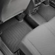 Килимки у салон Volkswagen Tiguan Allspace 2017-/Seat Tarraco/Skoda Kodiaq, з бортом, задні, чорні, Weathertech 449893 - зображення 2