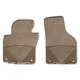 Килимки у салон Volkswagen Golf 5/6 2004-2012 Passat B6/CC/Skoda Octavia A5, передні, бежеві, Weathertech W53TN - зображення 1