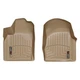 Коврики в салон Dodge Durango/Jeep Grand Cherokee 2011-2012, с бортом, передние, бежевые, Weathertech 453241 - изображение 1